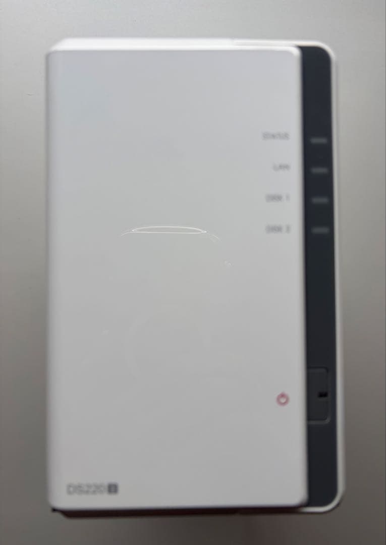 Synology DS220j NAS 本体＆ハードディスク3T×2個付