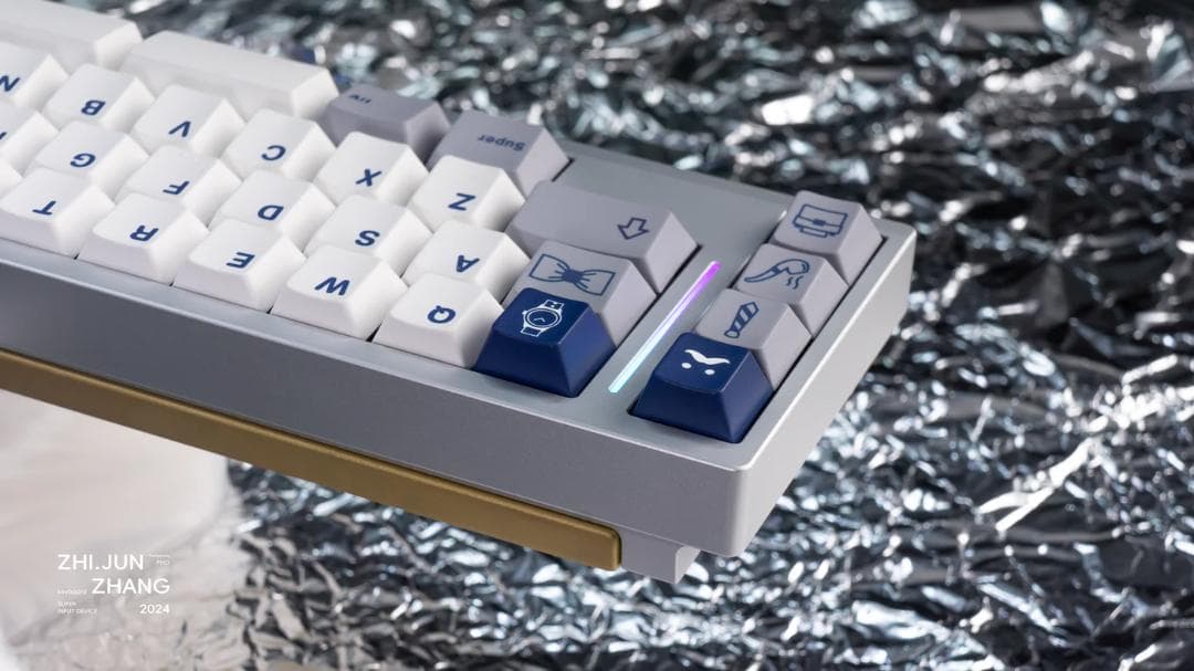 キーボード delta50　シルバー