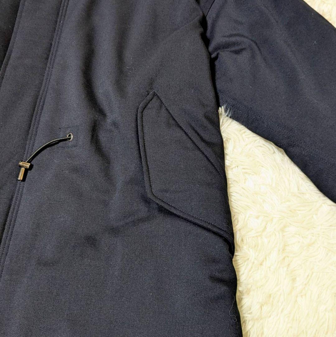 スピック＆スパン 22AW M51 中綿 モッズコート ネイビー S