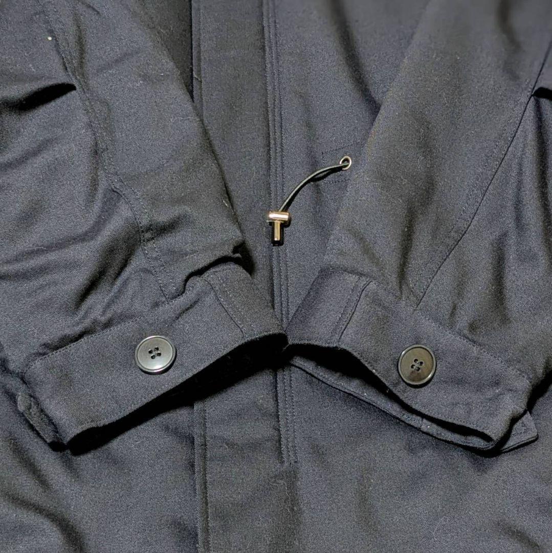 スピック＆スパン 22AW M51 中綿 モッズコート ネイビー S