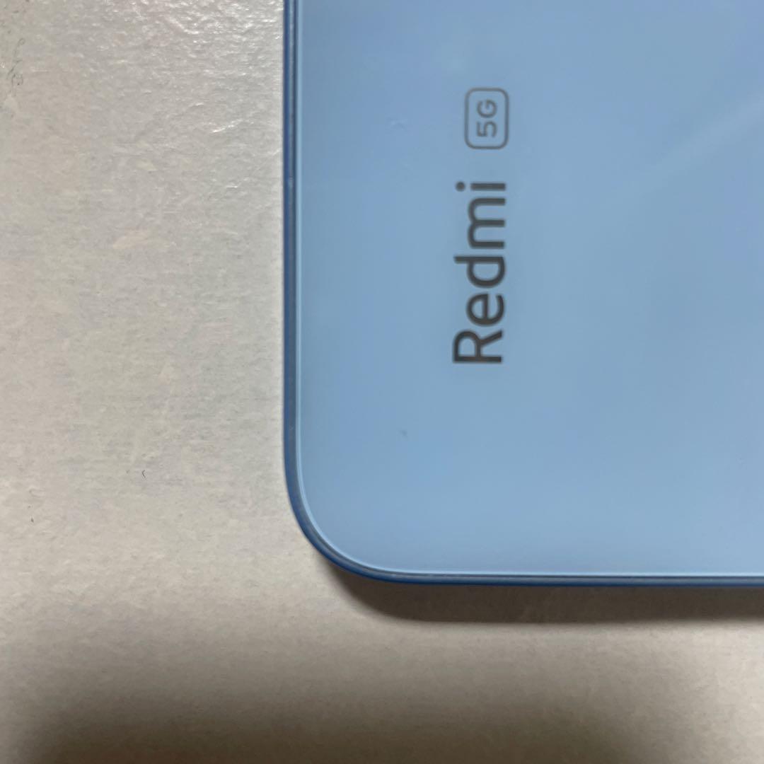 REDMI 12 5G ブルー　カメラ割れあり