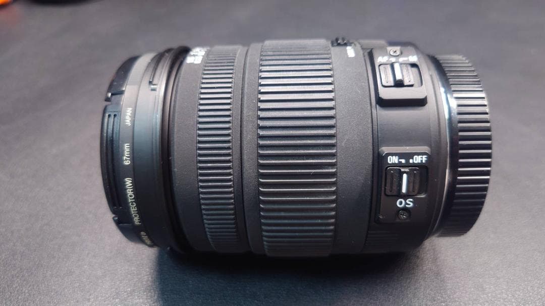 SIGMA 18-125mm 光学手ブレ補正レンズ