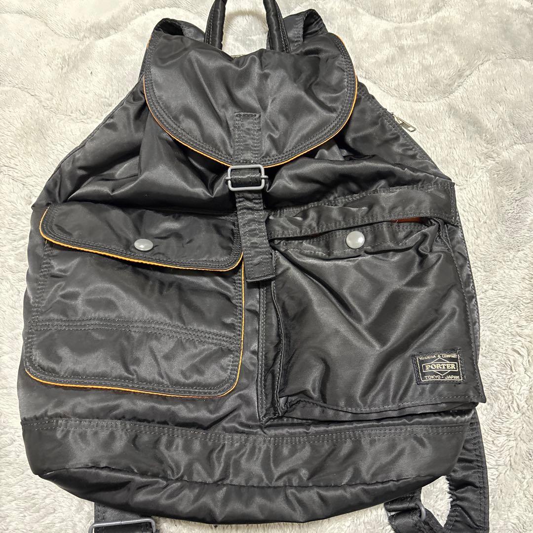 PORTER ポーター　タンカー　リュック　バックパック　黒