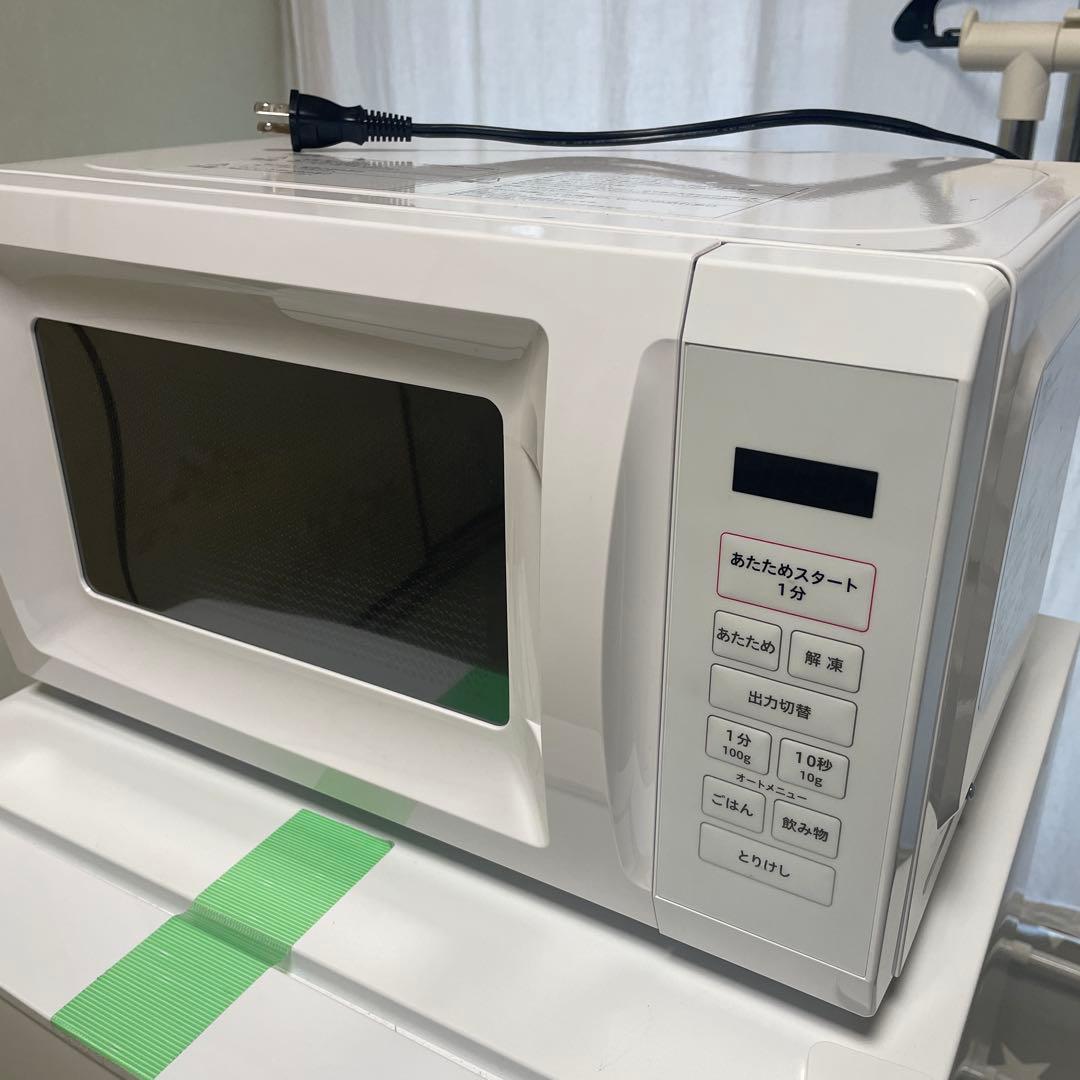 2ドア冷蔵庫.全自動洗濯機4.5キロ.電子レンジ 2025年製