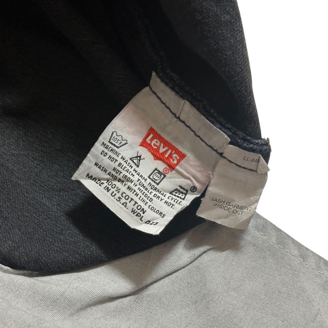 01年製 \"Levi's\" 501 Black Denim Pants