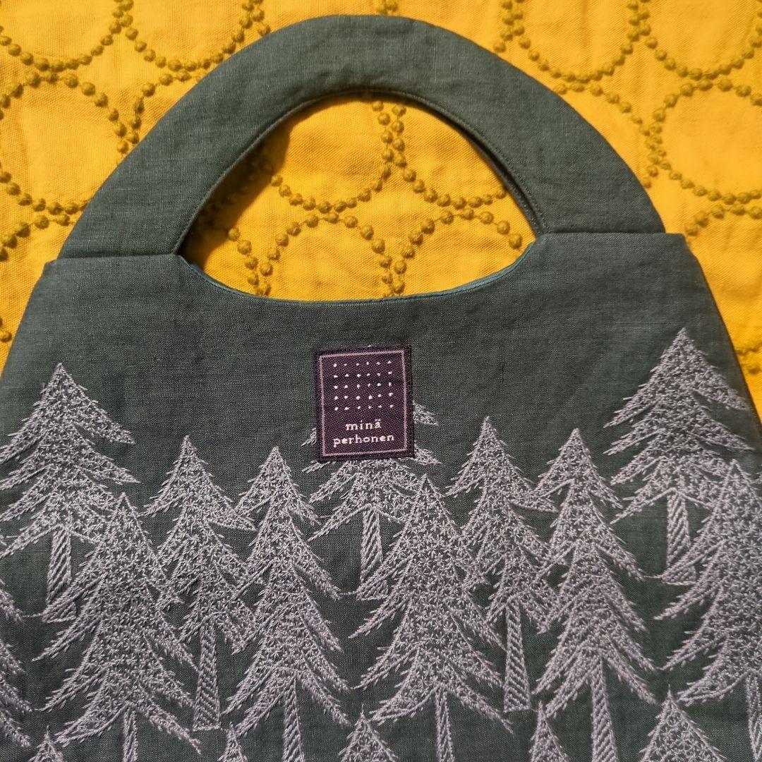 ミナペルホネン エッグバッグ land theater