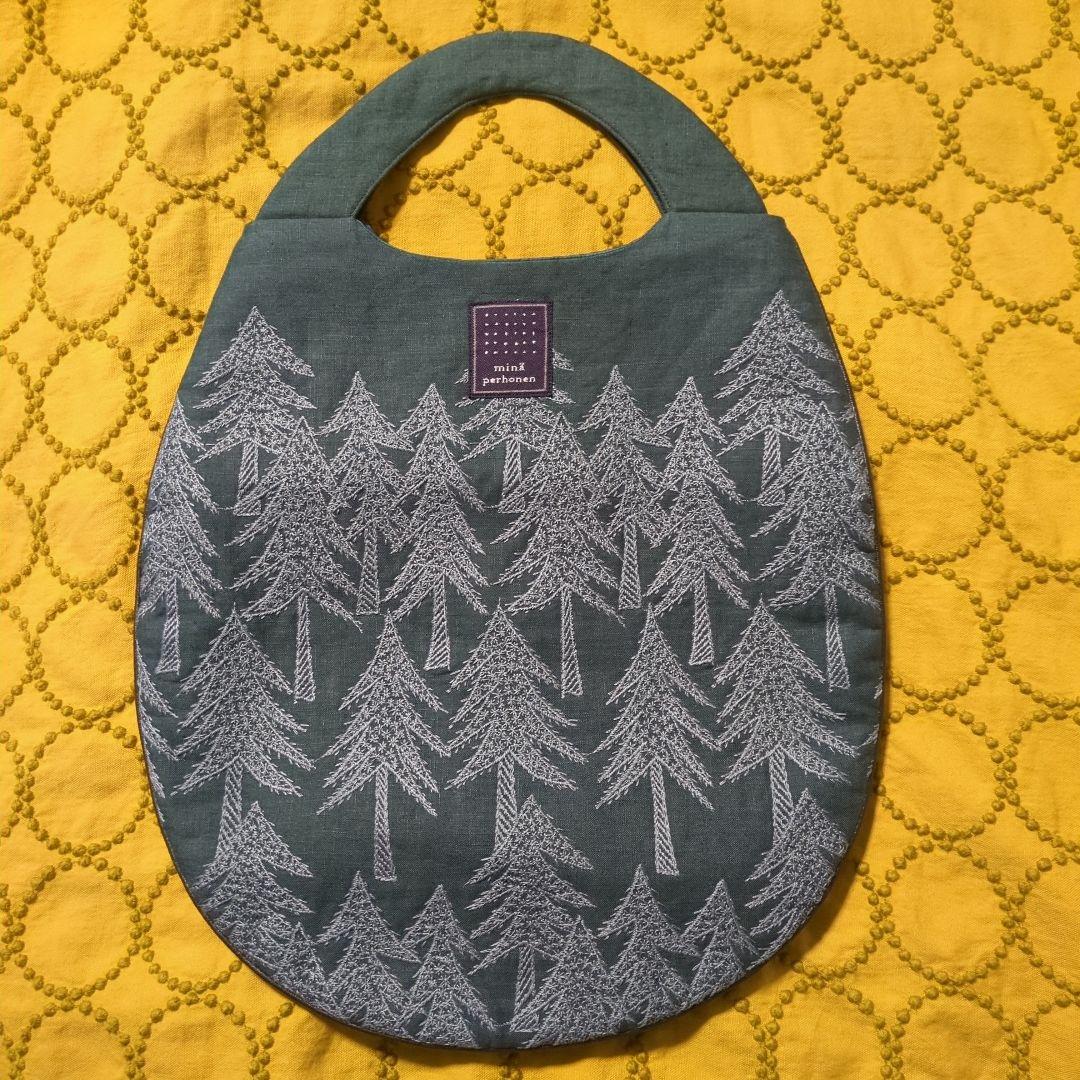 ミナペルホネン エッグバッグ land theater