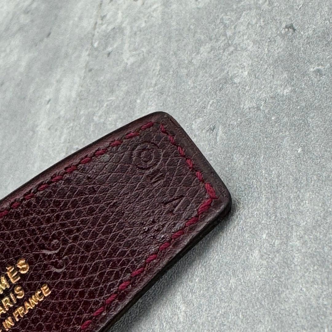 【正規品/美品】エルメス 正規ベルト コンスタンス ゴールド金具 黒 95