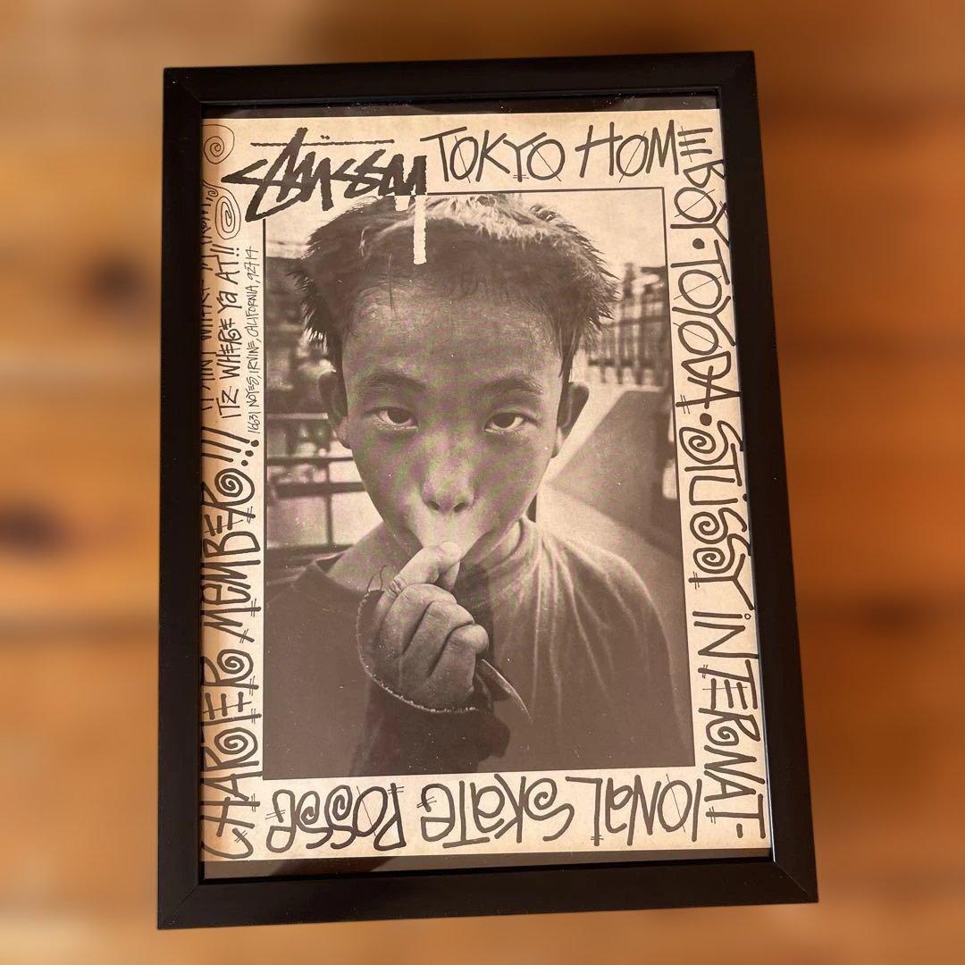 オマケ対象外 当時物 オールド ステューシー 広告 ポスター