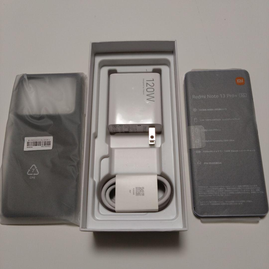 【新品同様】Xiaomi Redmi Note 13 Pro+ 5G ホワイト