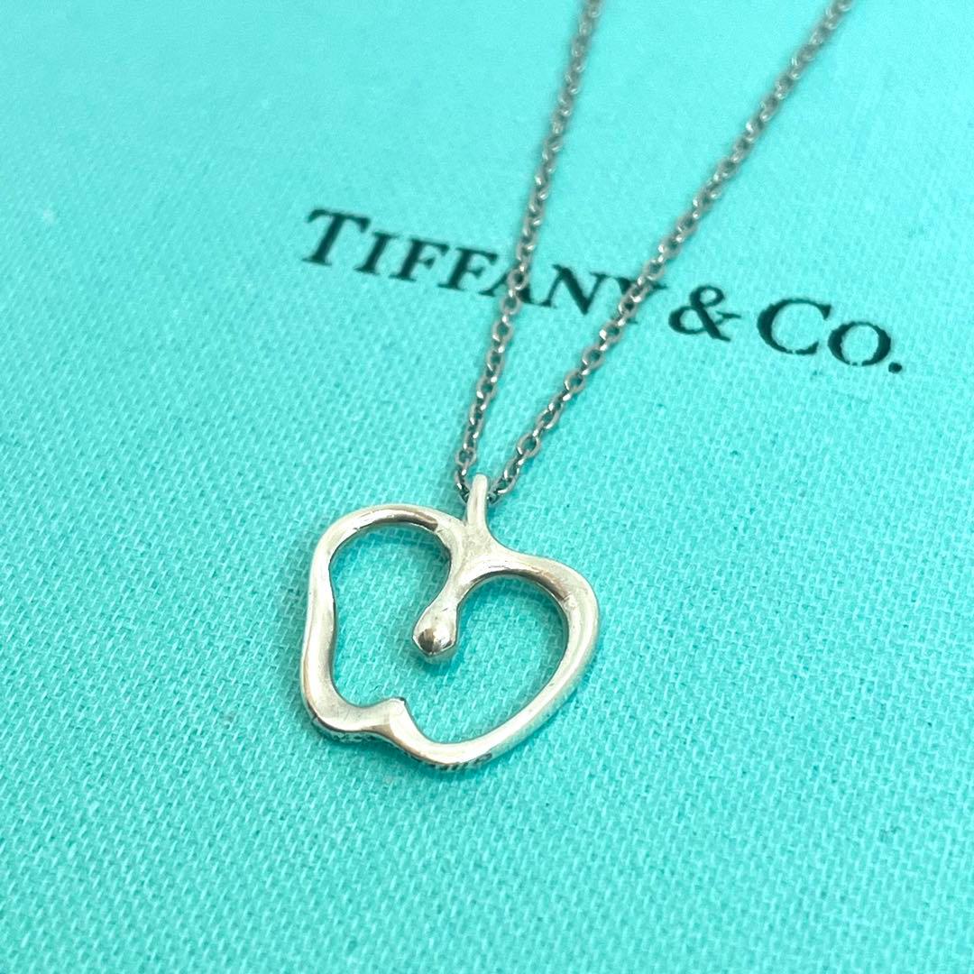 ティファニー アップル ネックレス トップ シンプル シルバー 925