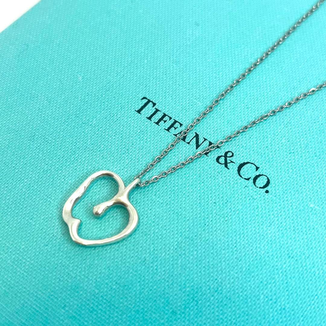 ティファニー アップル ネックレス トップ シンプル シルバー 925