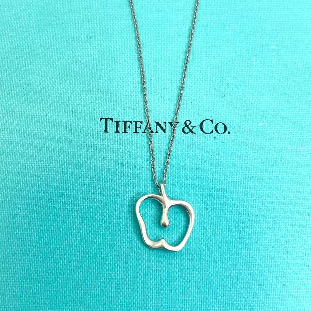 ティファニー アップル ネックレス トップ シンプル シルバー 925