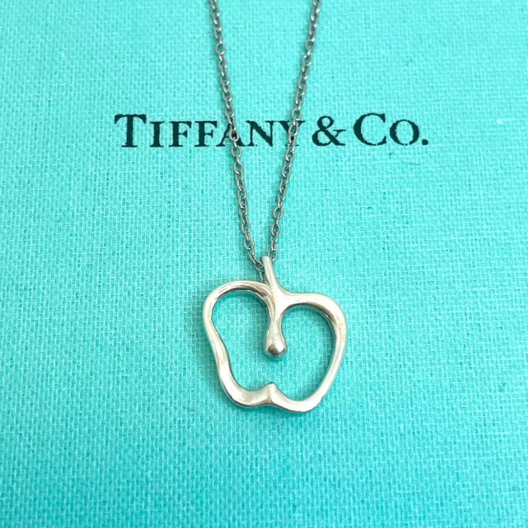 ティファニー アップル ネックレス トップ シンプル シルバー 925