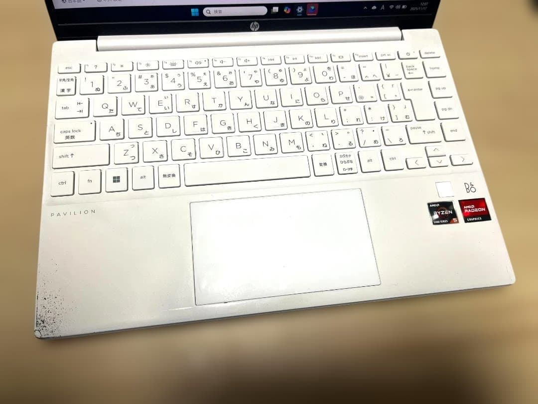 Windowsノート本体 HP Pavilion Aero 13-be Ryzen5 16GB/512GB