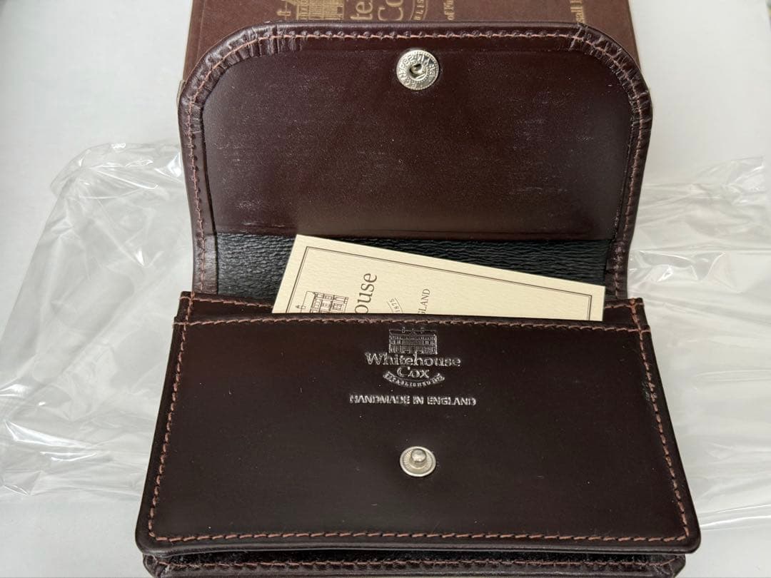 Whitehouse Cox レザー 名刺入れ ホワイトハウスコックスs1751