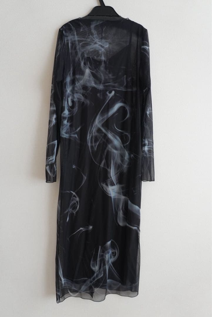 【美品/Mサイズ】AMERI CURL OF SMOKE SHEER DRESS
