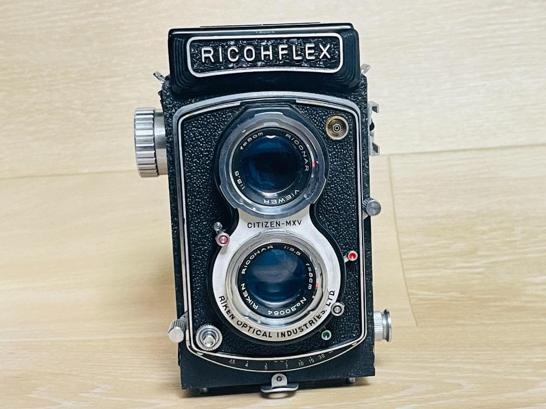 【完動美品】RICOHFLEX NEW DIA リコー 二眼レフ フィルムカメラ