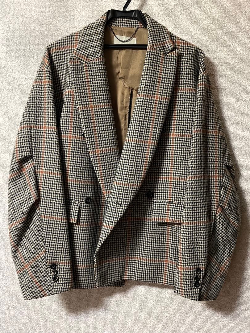 ジャケット・アウター Jieda 18aw HOUND'S TOOTH TAILORED JACKET