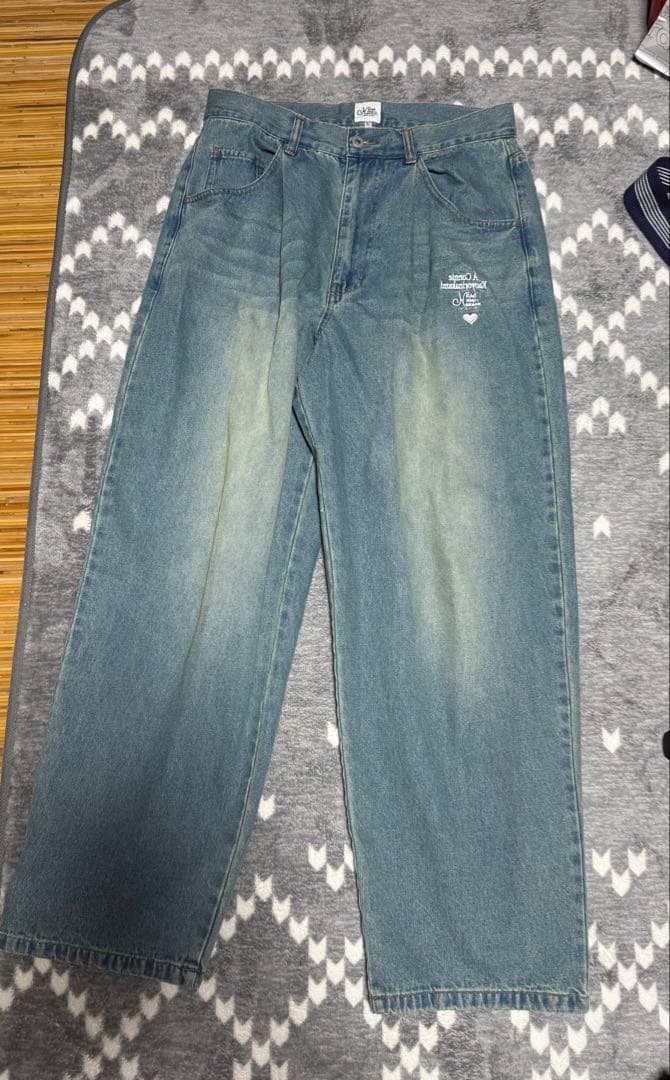 [土日価格]kaoyorinakami デニムセットアップ 上下セット