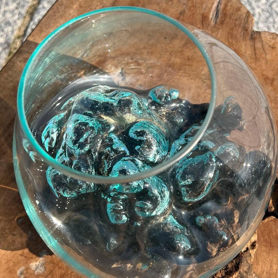 流木ガラスオブジェ大A 花瓶 金魚鉢 ガーデニング テラリウム 水槽 アート作品