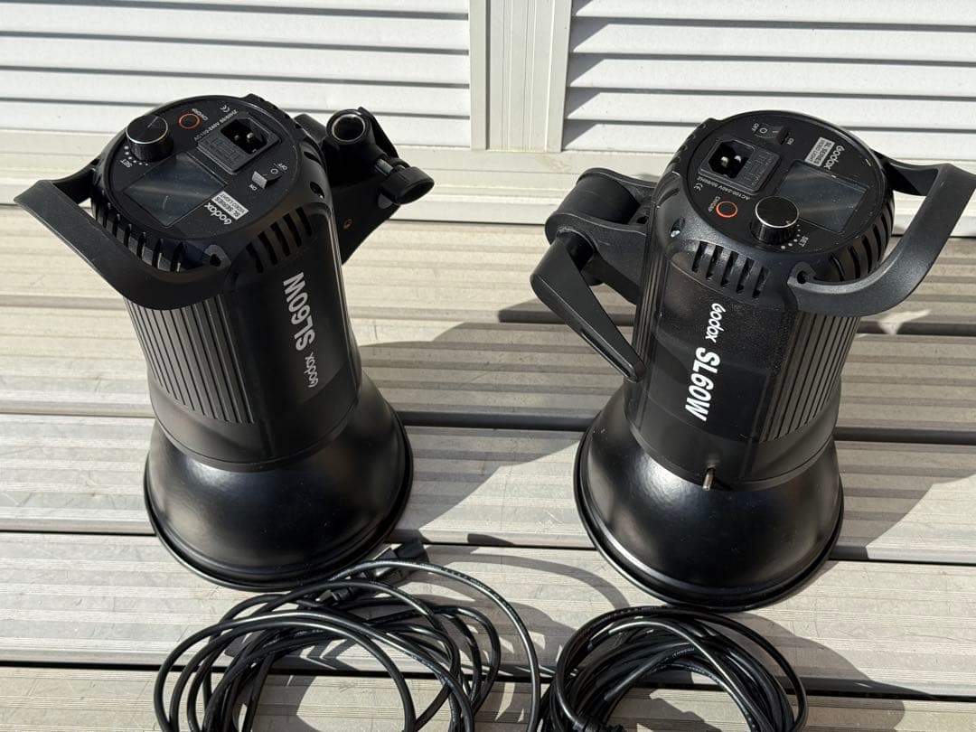 Godox SL60W ＆　LEDパネルライト各2台セット