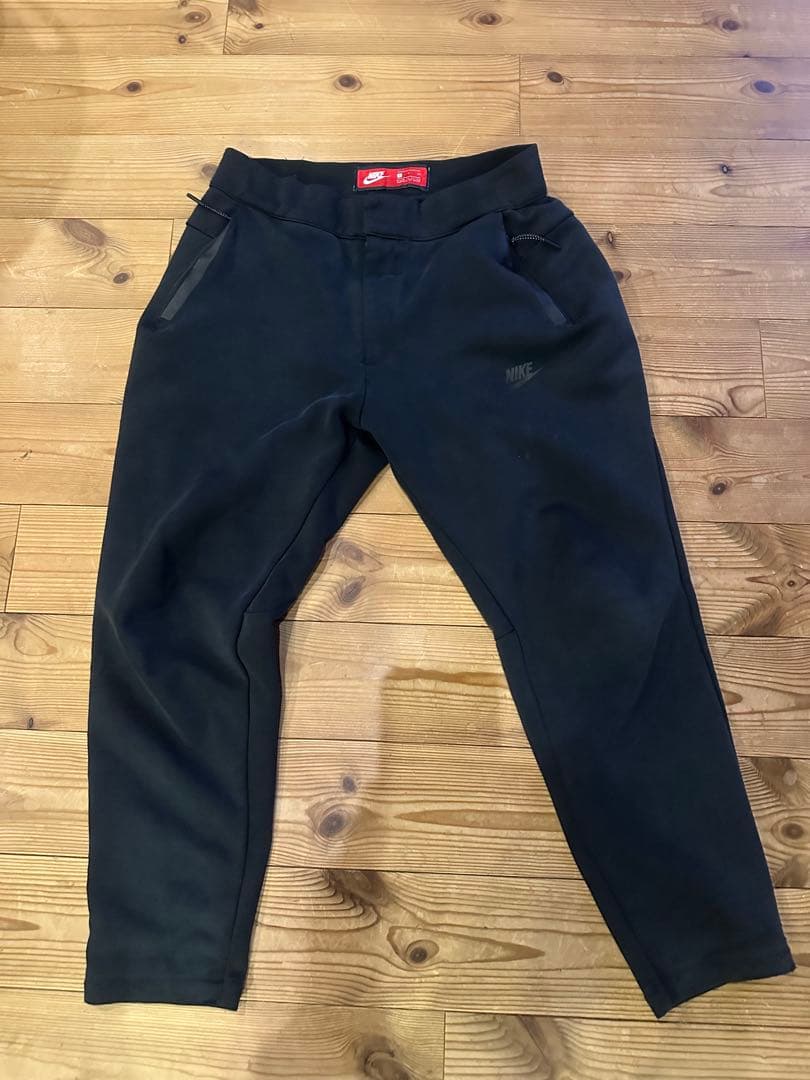 Nike テックフリース　セットアップ　黒 上M 下S