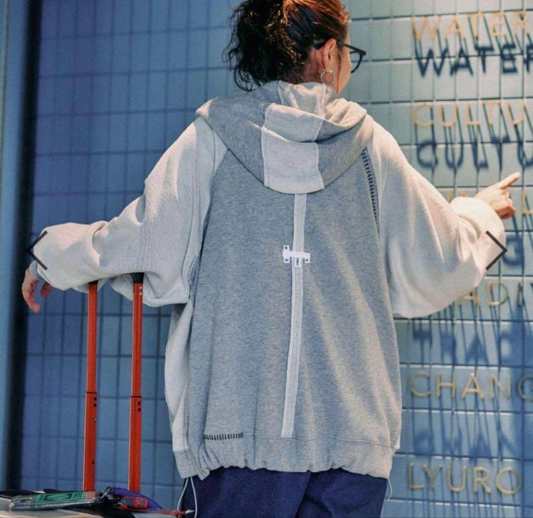 は*な様 【新品】 ニコアンド [be with M] misayo ハギパーカ