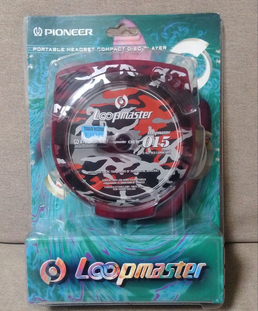 Pioneer Loopmaster ポータブルCDプレーヤー
