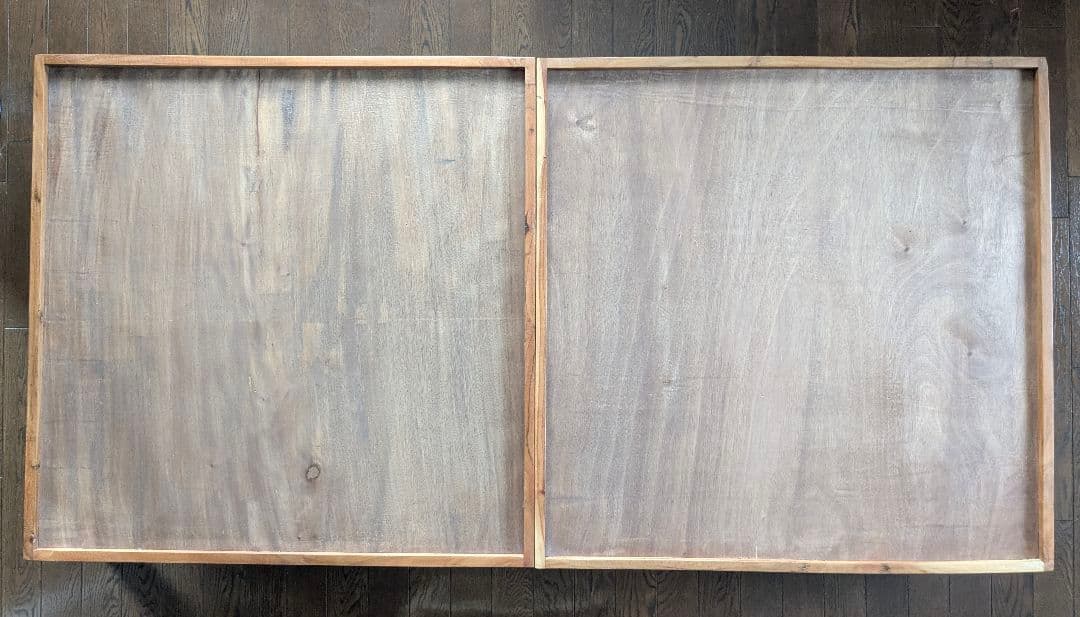 アデペシュ ブロックマルチソファ2つとウッドベース2つのセット(直接引取のみ)