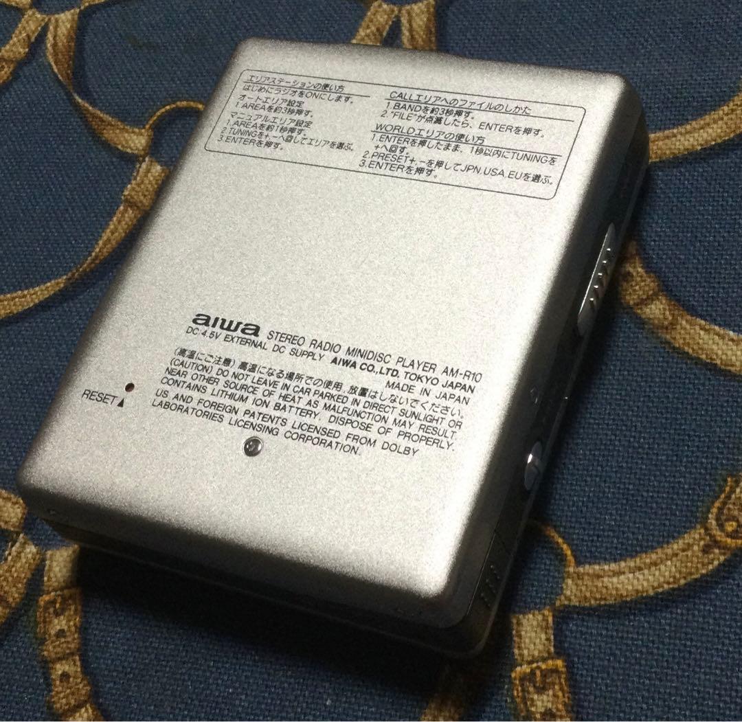 良品 AIWA MDレコーダー AM-R10 ジャンク扱い
