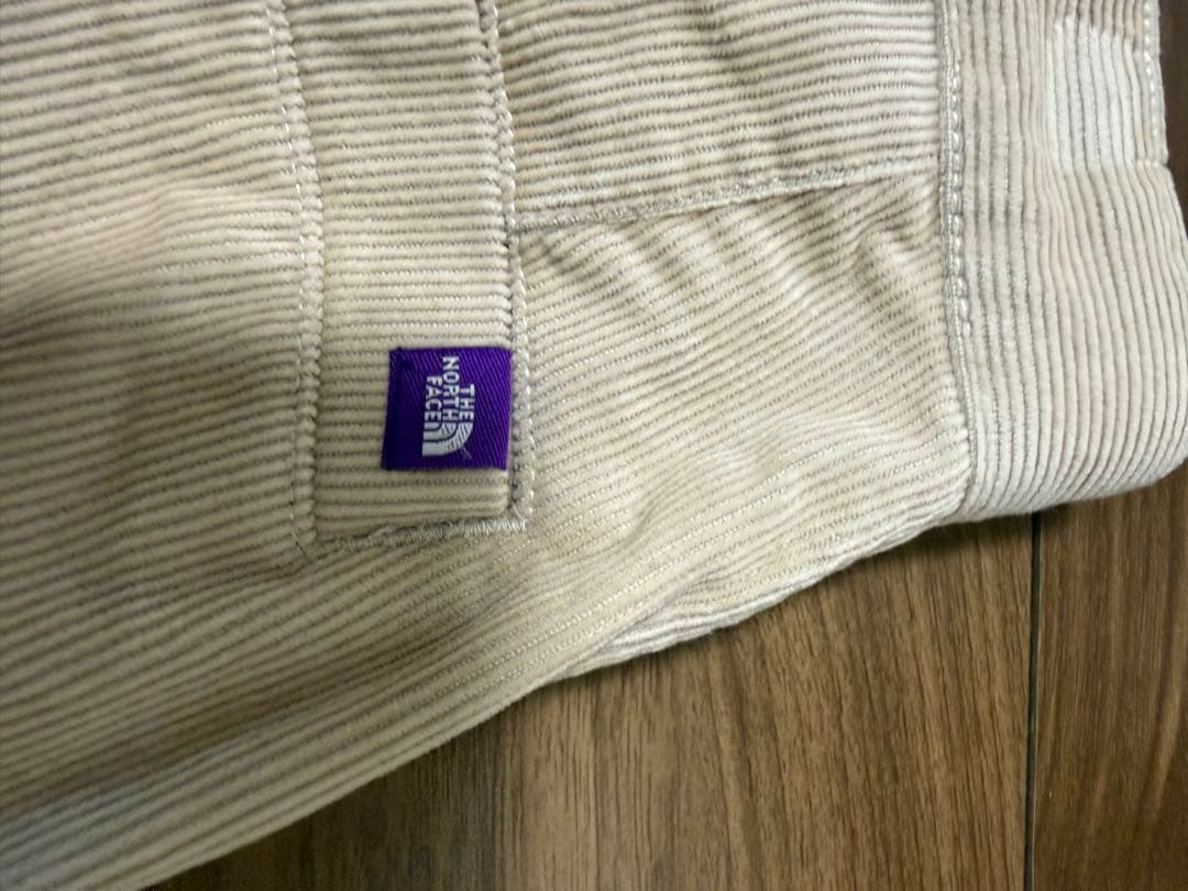 ノースフェイスパープルレーベル コーデュロイワイドテーパードパンツ　size30