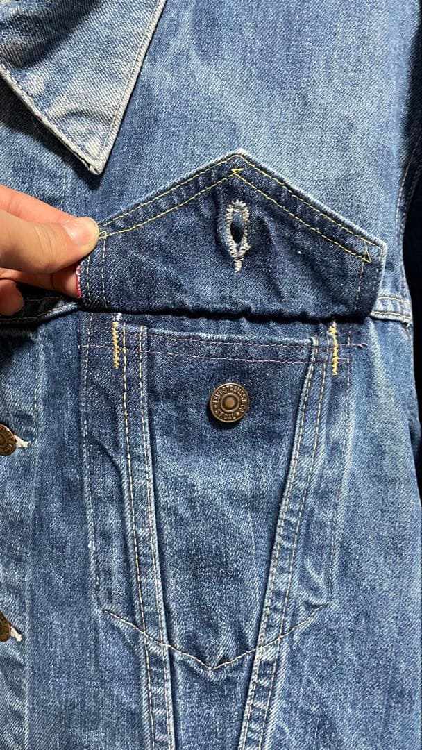 60s Levi’s 557 デニムジャケット 3rd