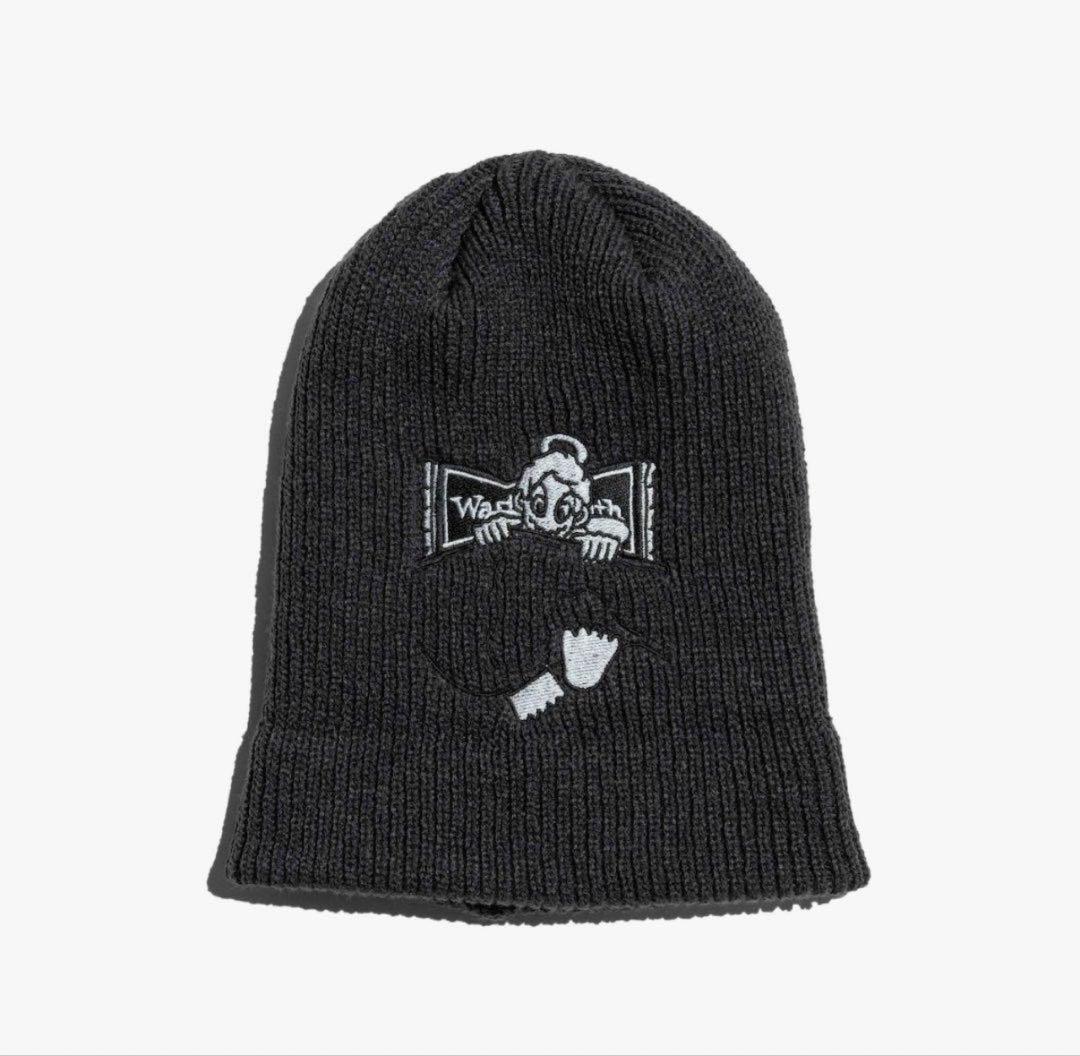 WASTED YOUTH TAPPEI BEANIE ビーニー CHARCOAL