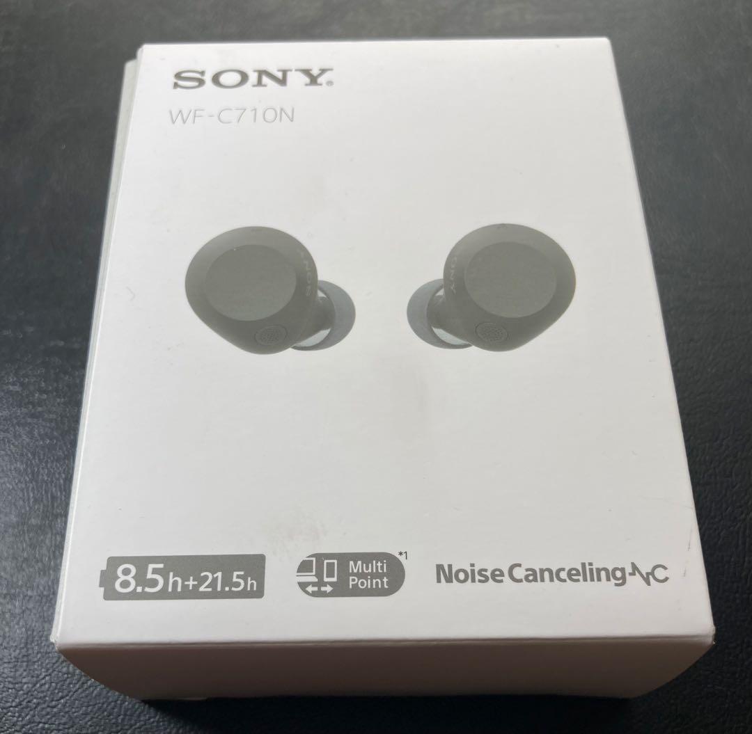 【新品】SONY WF-C710N【ブラック・充電ケース】
