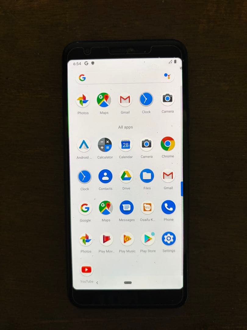 Google Pixel 3 本体 ブラック
