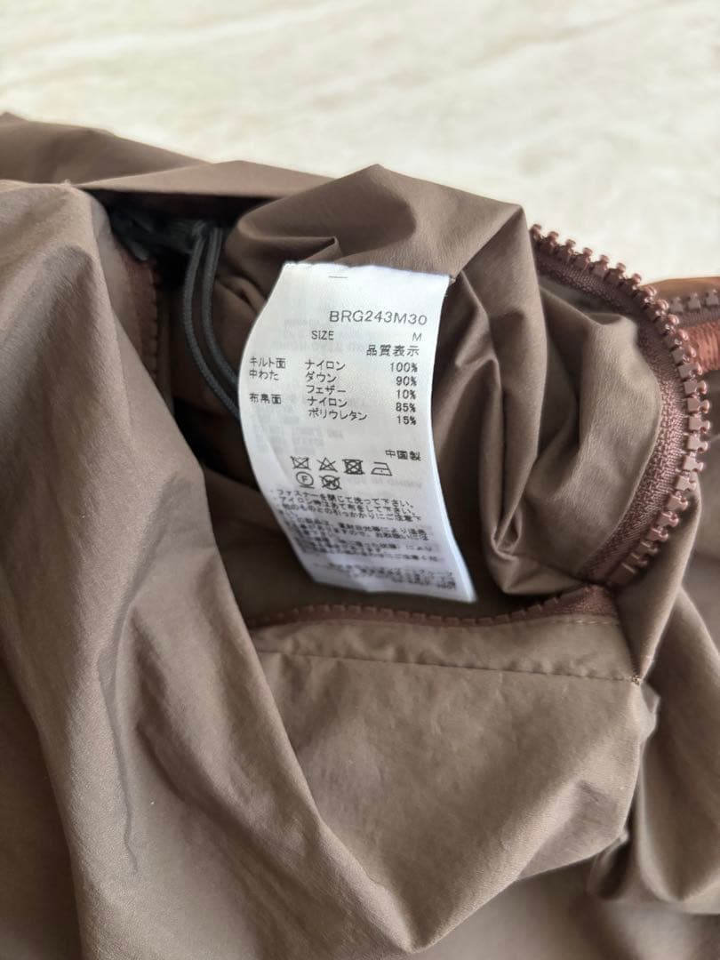 ブリーフィング　ダウンベスト　size Ｍ