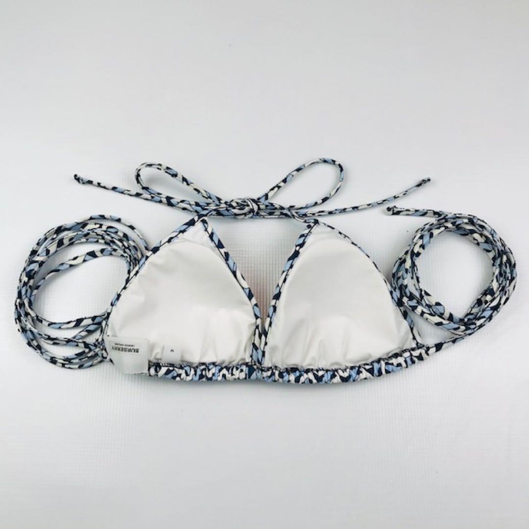 新品未使用★BURBERRY・TBモノグラム総柄 タイサイドビキニ 水着(M)