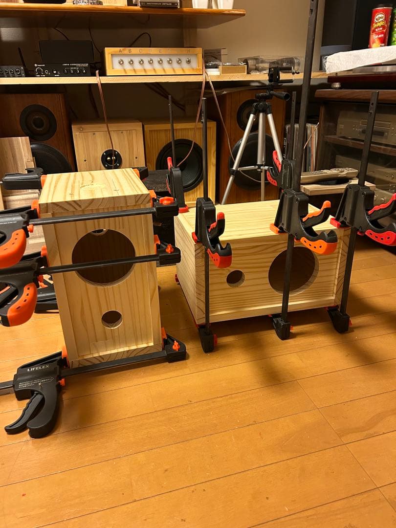 自作スピーカー 2WAYバスレフ型