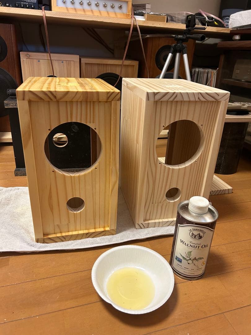 自作スピーカー 2WAYバスレフ型
