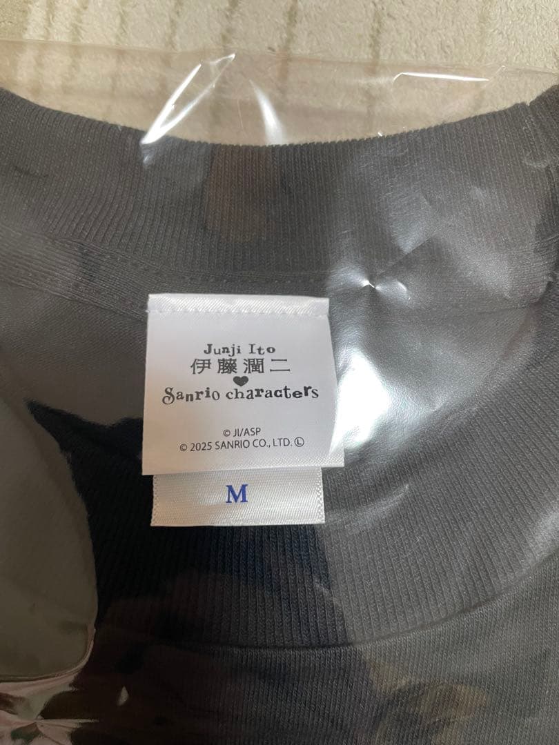 伊藤潤二　サンリオキャラクターズ　ラギットTシャツ ギャル富江 マイメロディ