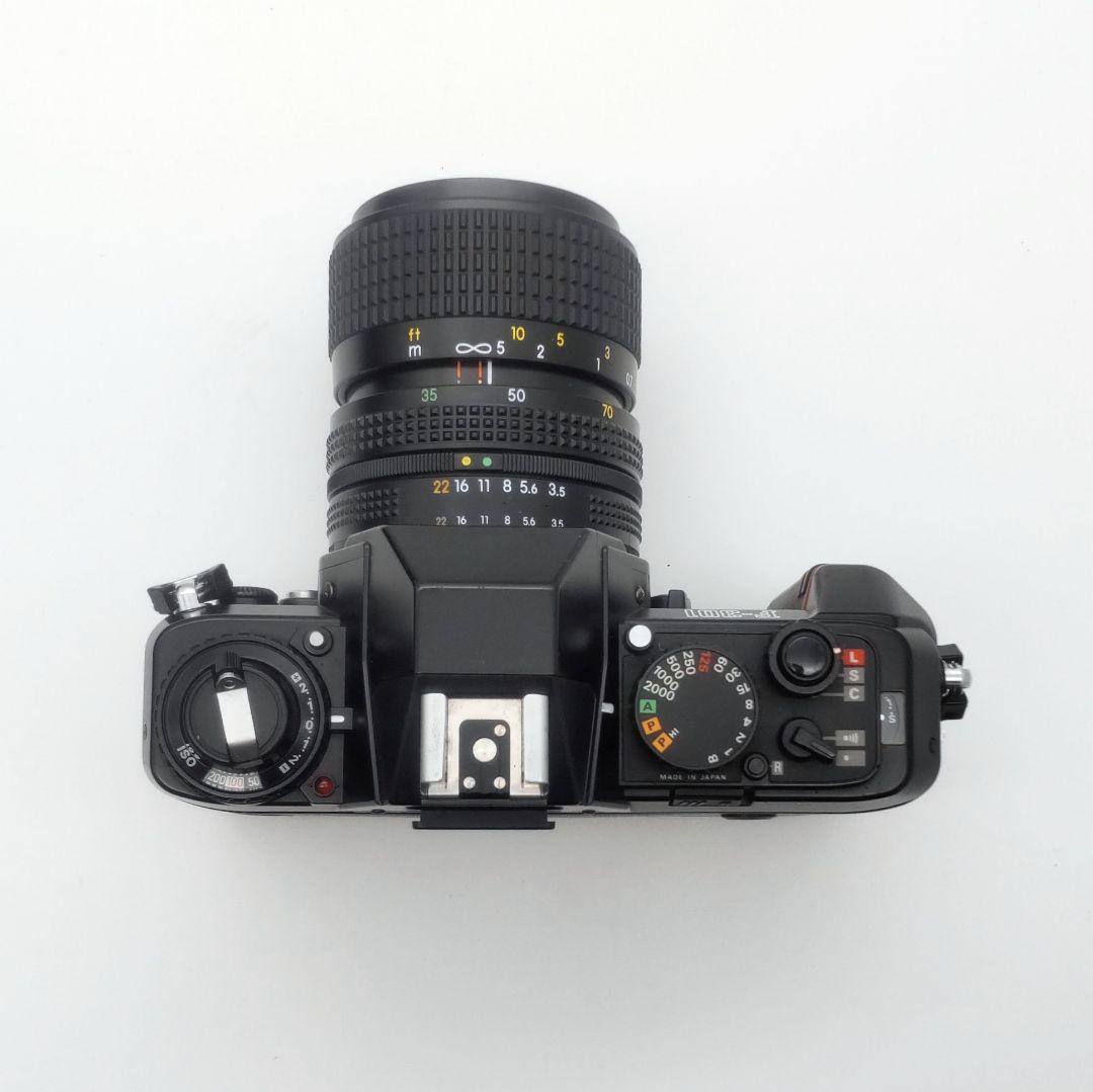 【完動品◆極美品】懐かしくエモい写り◆旧ロゴNikon F-301レンズセット