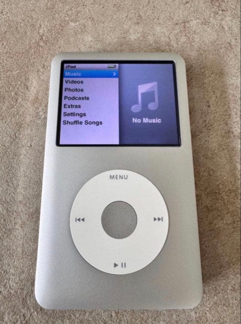極美品 iPod classic A1238 80GB 新品バッテリー箱付き