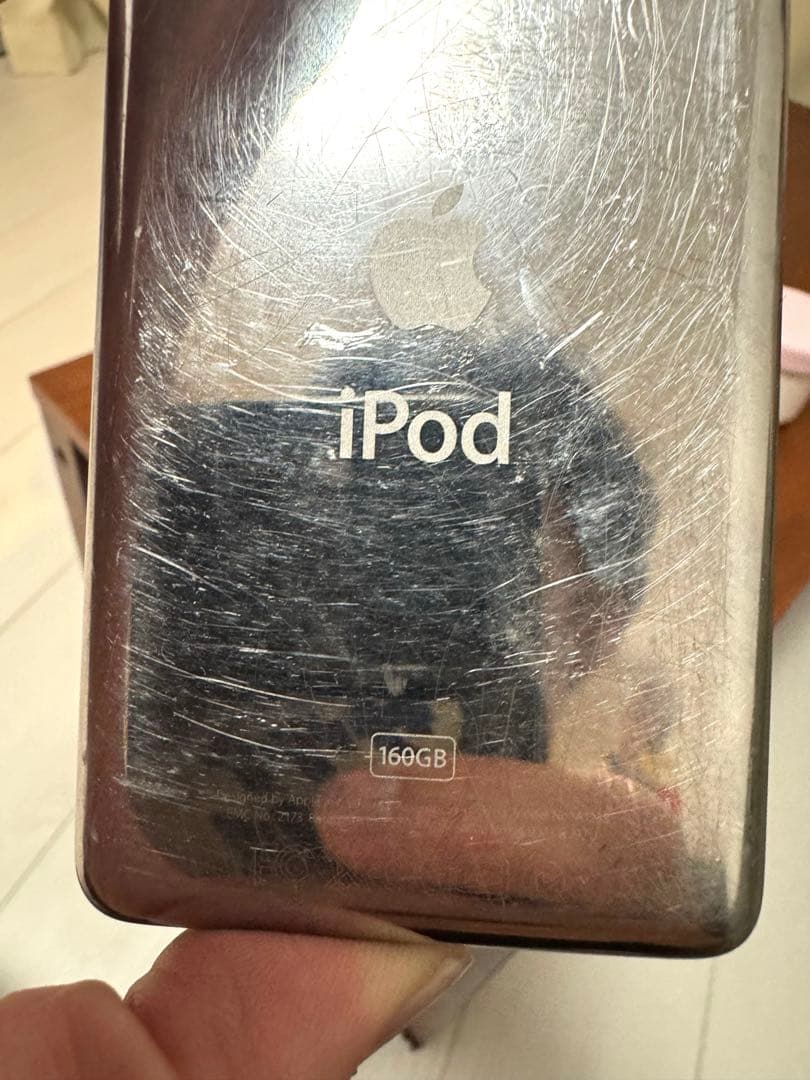 iPod classic 160GB ブラック 本体のみ 動作確認済み