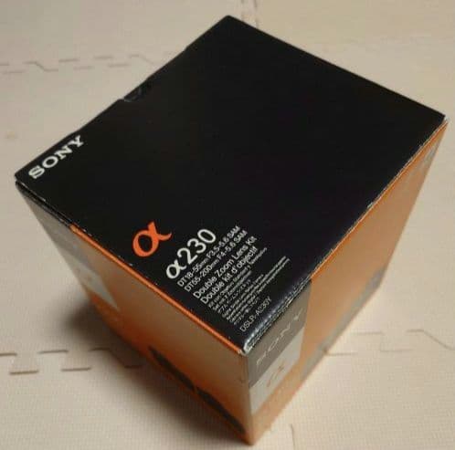 ソニー SONY α230 望遠ダブルズームレンズセット