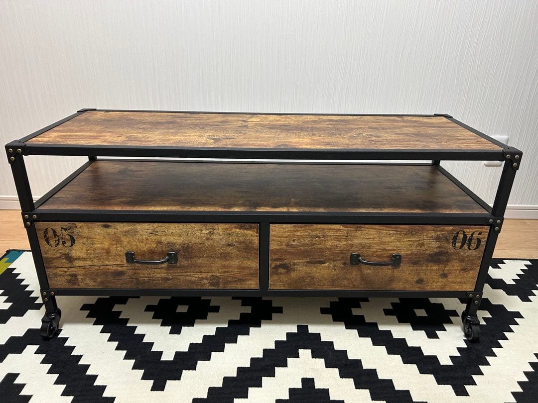 みーちん　インダストリアル　ヴィンテージスタイル テレビ台