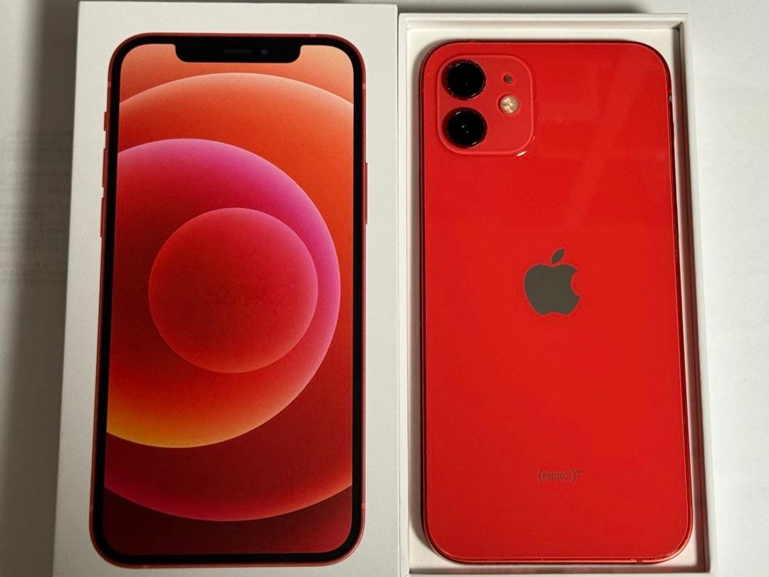 iPhone 12 128GB RED (PRODUCT)　SIMフリー