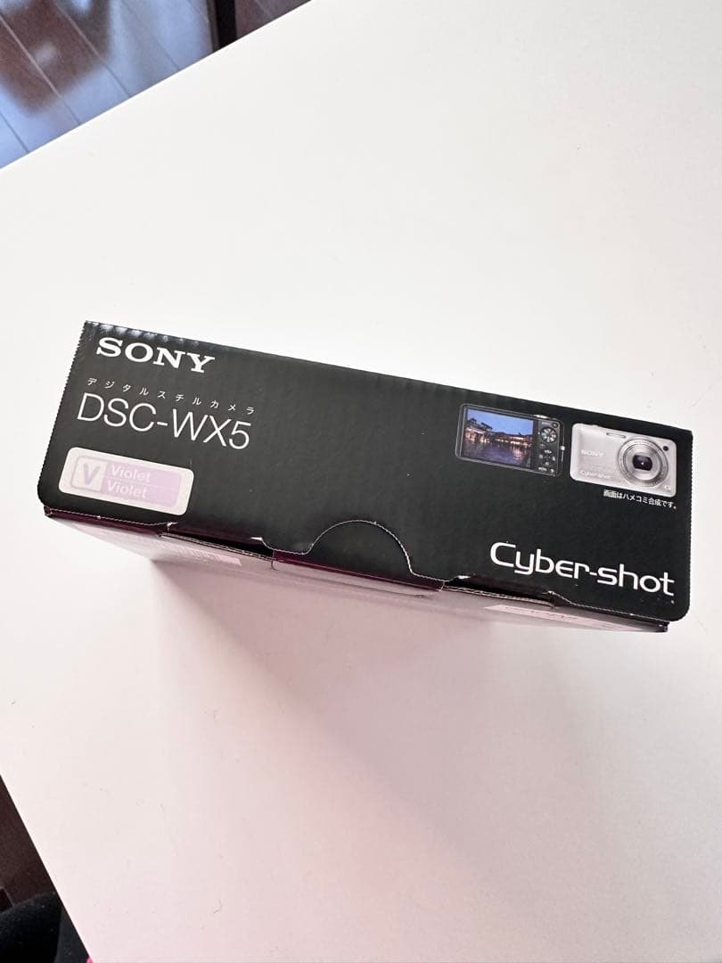 SONY Cyber-shot DSC-WX5 デジタルカメラ パープル