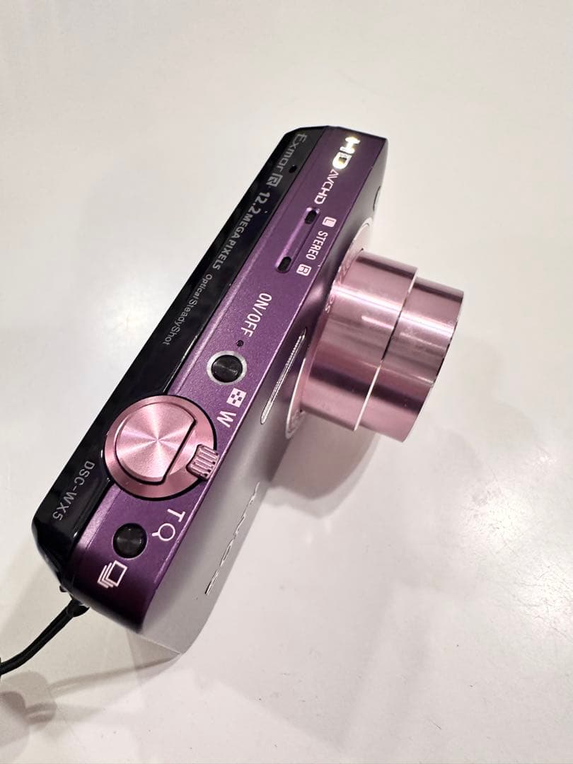 SONY Cyber-shot DSC-WX5 デジタルカメラ パープル