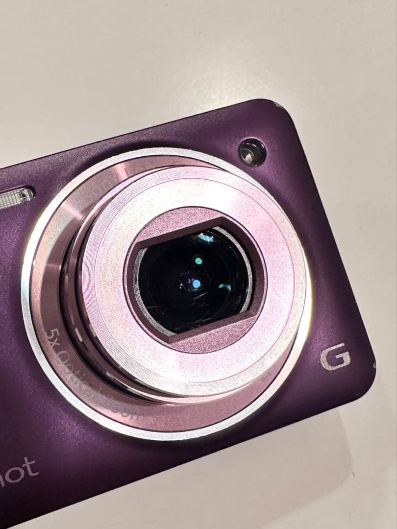 SONY Cyber-shot DSC-WX5 デジタルカメラ パープル